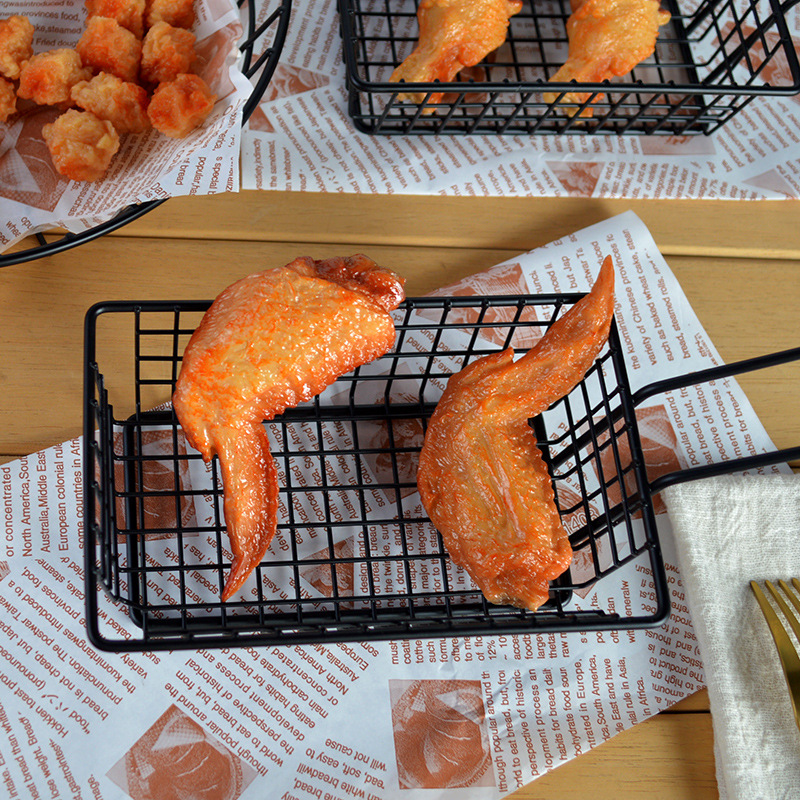 Powerful factory in stock simulation roast chicken leg chicken wings pendant simulation food model toy ornaments shooting props