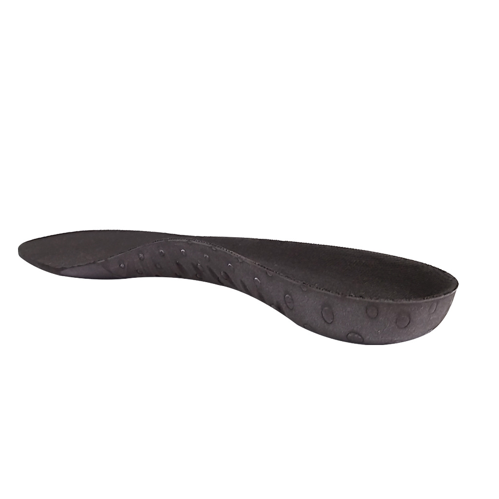 EVA Increased Sports Insole Men's Shock Absorption Breathable Sweat Absorbing High Elastic Comfortable High Arch Foot Flat Foot Support Correction
