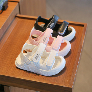 A generation of Korean baby shoes 2023 Summer baby toddler sandals 0-1-3 years old soft bottom baby shoes for men and women