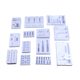 Shenzhen blister factory blister tray inner support custom flocking value cloth blister packaging inner support plastic tray custom