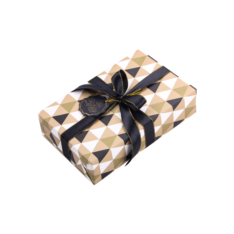 Amazon new simple gift packaging Valentine's Day birthday wrapping paper gift diy gift box packaging High sense
