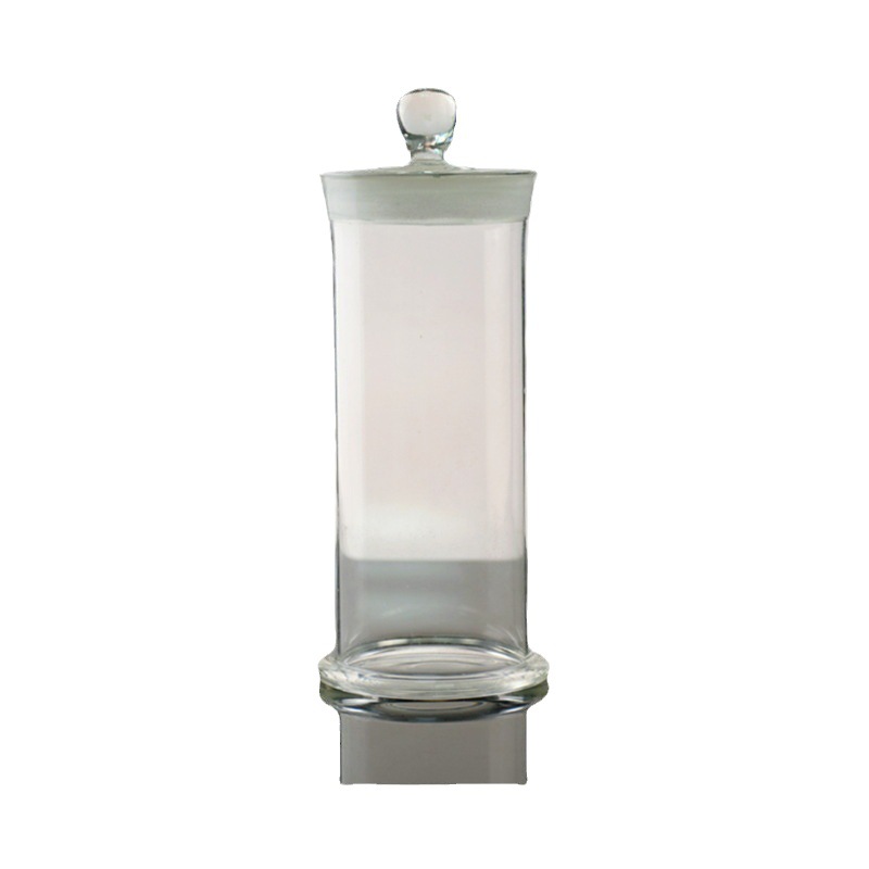 Factory wholesale thick specimen bottle sealed sample display bottle wine bottle wide mouth grinding High Borosilicate specimen bottle
