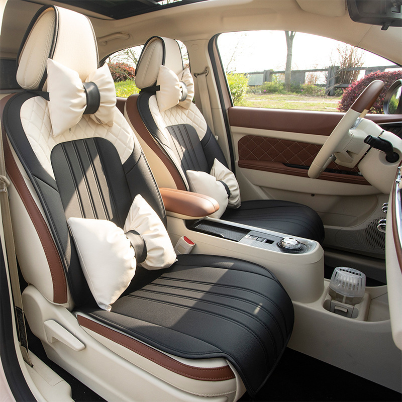 Euler Good Cat Special Car Cushion Four Seasons Universal Semi-enclosed Cushion Full Pickup Trendy Women's Seat Cover