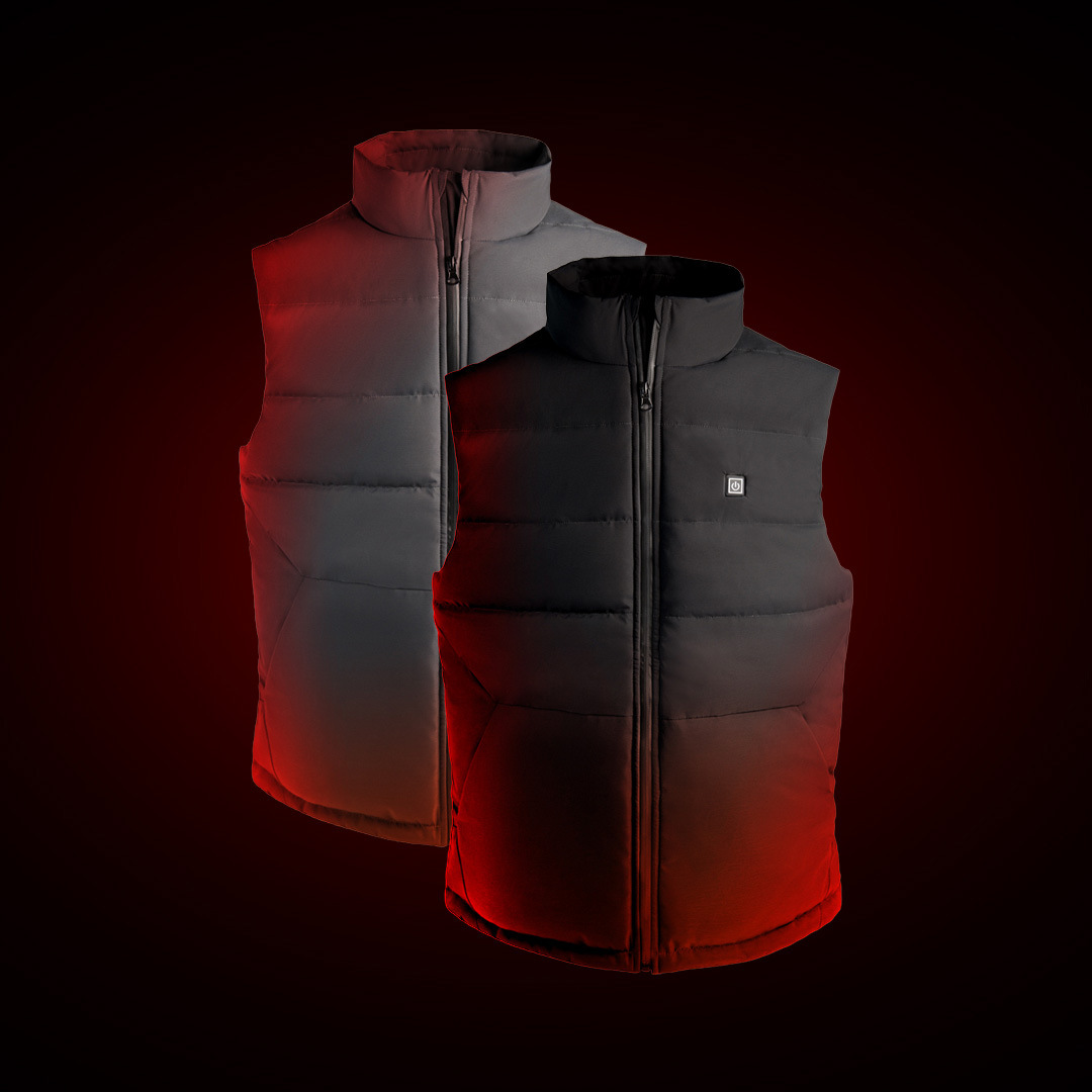SKAH Graphene smart electric heating vest winter men's cold-proof warm cotton vest slim jacket