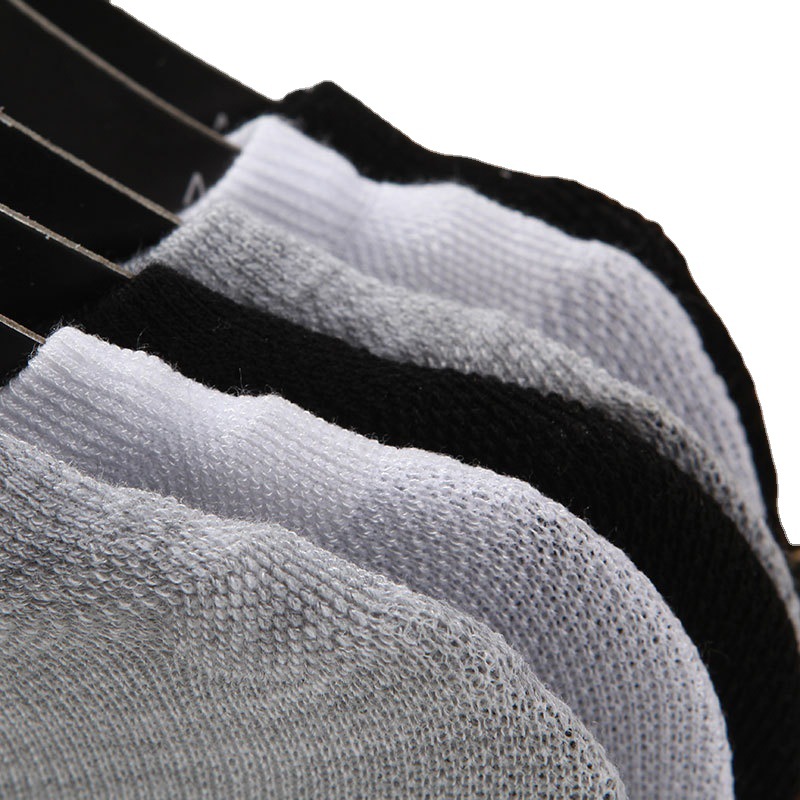 Summer men's mesh stockings velvet ankle socks nylon silicone non-slip invisible ankle socks men's magic socks