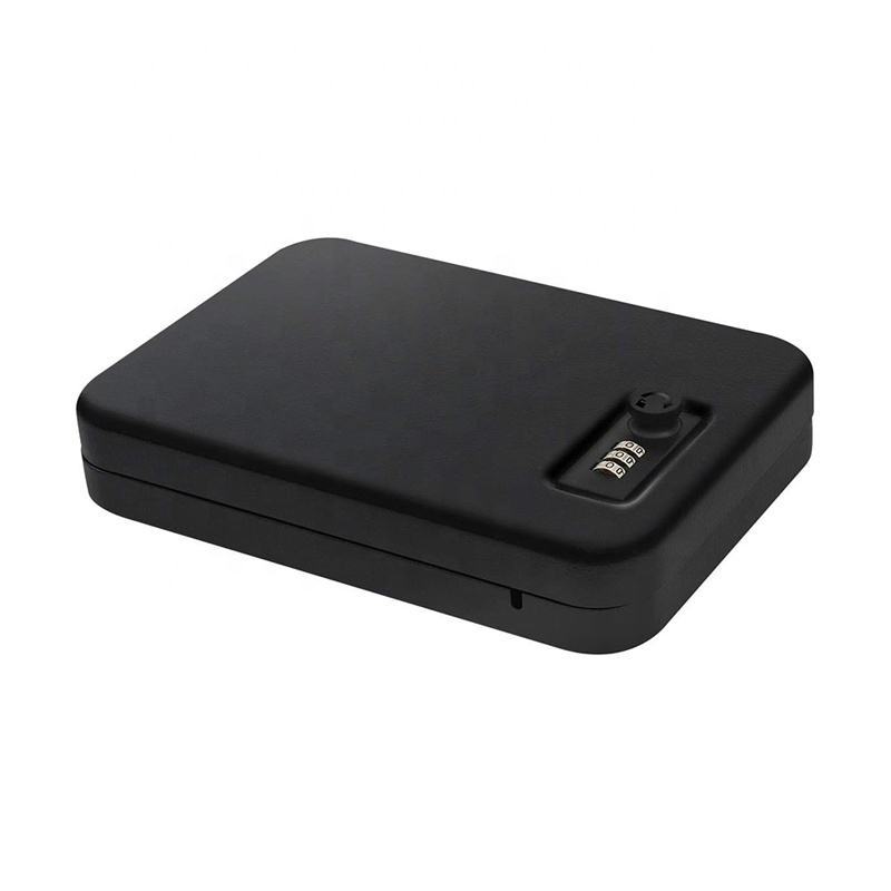 Cross-border foreign trade exclusive factory safe portable pistol safe password box car pistol box