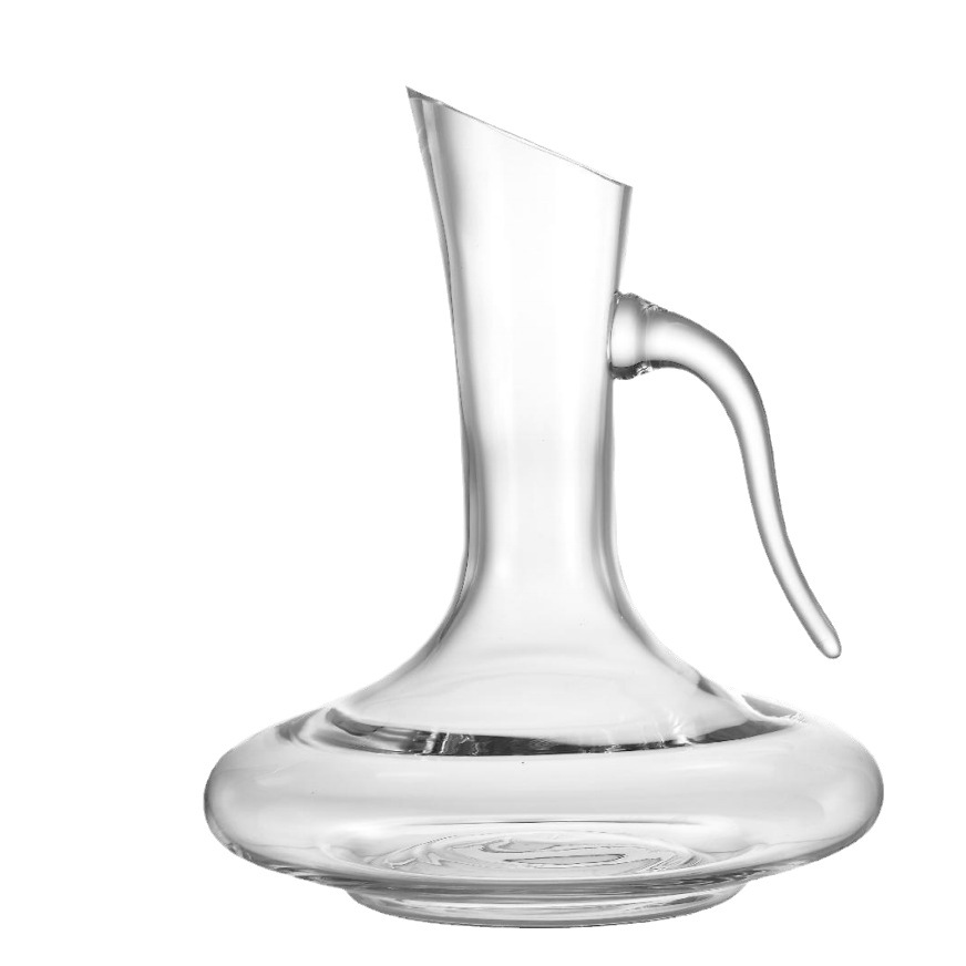 Creative Crystal Glass Slant Mouth Decanter Wine Decanter Wine Wine Dispenser Wine Set Single Package