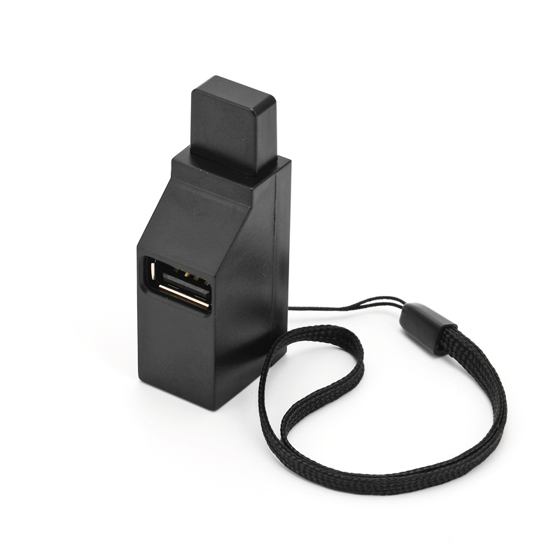 Разветвитель USB3.0, 3-портовый встроенный концентратор расширения USB, 3-портовый мини-портативный 2,0 + 3,0