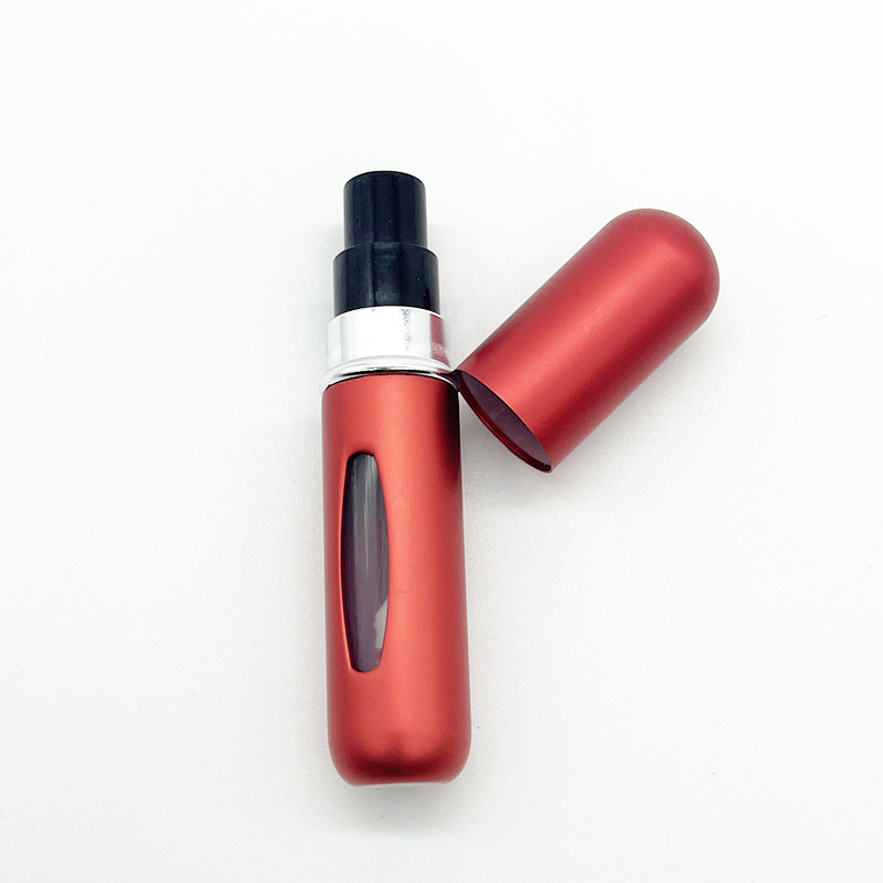 Factory Direct supply 5ml perfume sub-bottle aluminum tube bottle cosmetics portable spray travel combination bottom filling