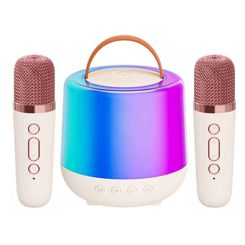 Karaoke Bluetooth audio wireless children's small family KTV set singing microphone speaker integrated microphone home