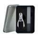 Iron box two-piece set (nail clippers + nano file)