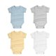 minizone Baby Short-sleeved jumpsuit Summer New Arrival Wrap Fat Clothes Baby Cotton Triangle Hats Thin Climbing Suit