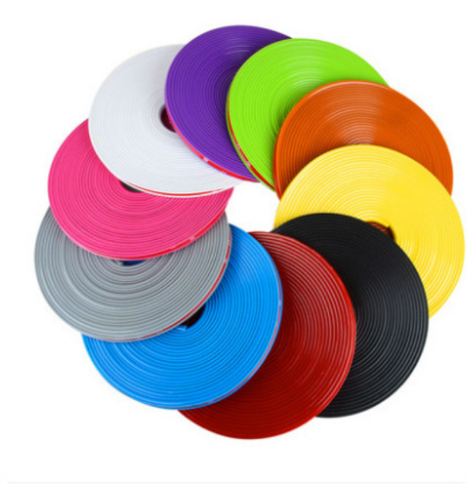 Automotive supplies wheel hub trim strip tire steel ring trim sticker anti-scratch strip trim line anti-scratch anti-collision strip protection ring