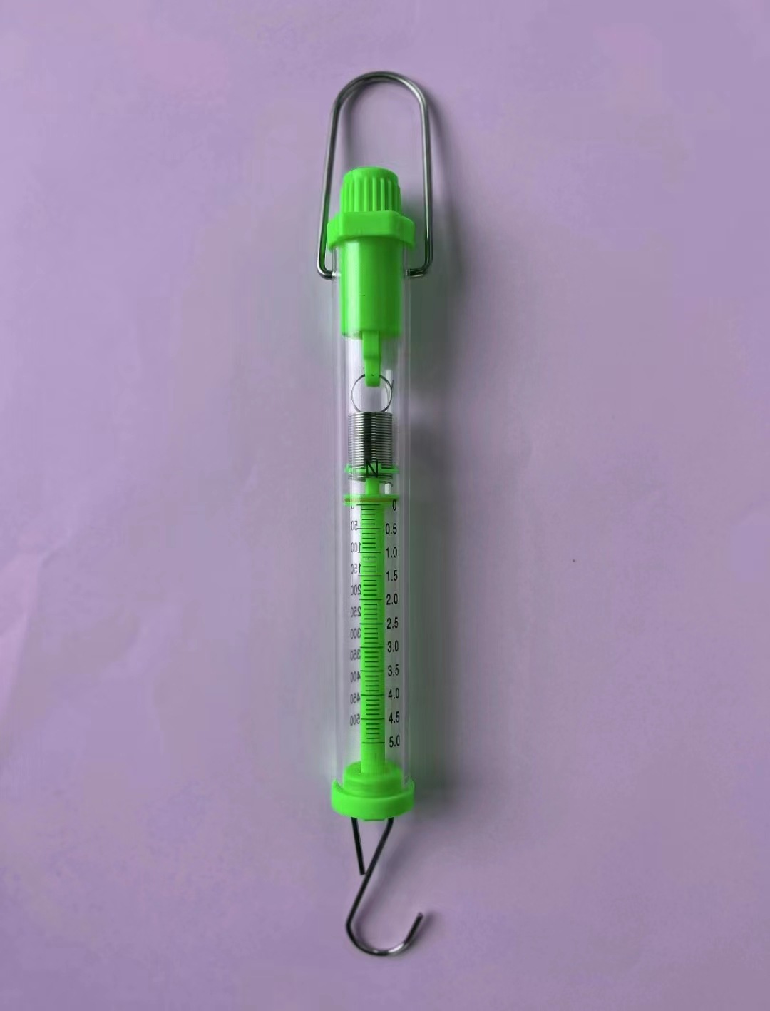 Cylinder dynamometer 1N5N10N Newton meter junior high school mechanics physics experiment equipment spring scale kindergarten science