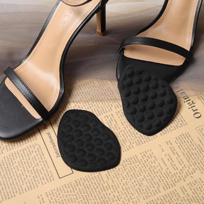 Front palm pad high heel shoes comfortable anti-wear front palm pad foot front Palm dancing bone particles massage soft shock absorption half size pad