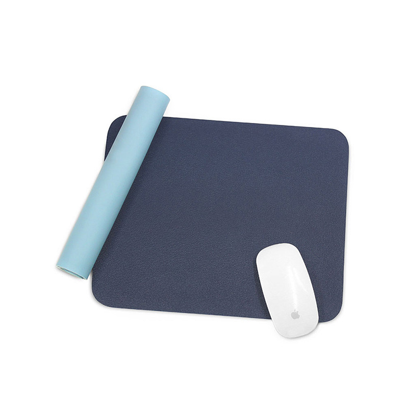 Leather mouse pad non-slip computer office desk mat game wrist pad table mat simple small pad to map custom LOGO