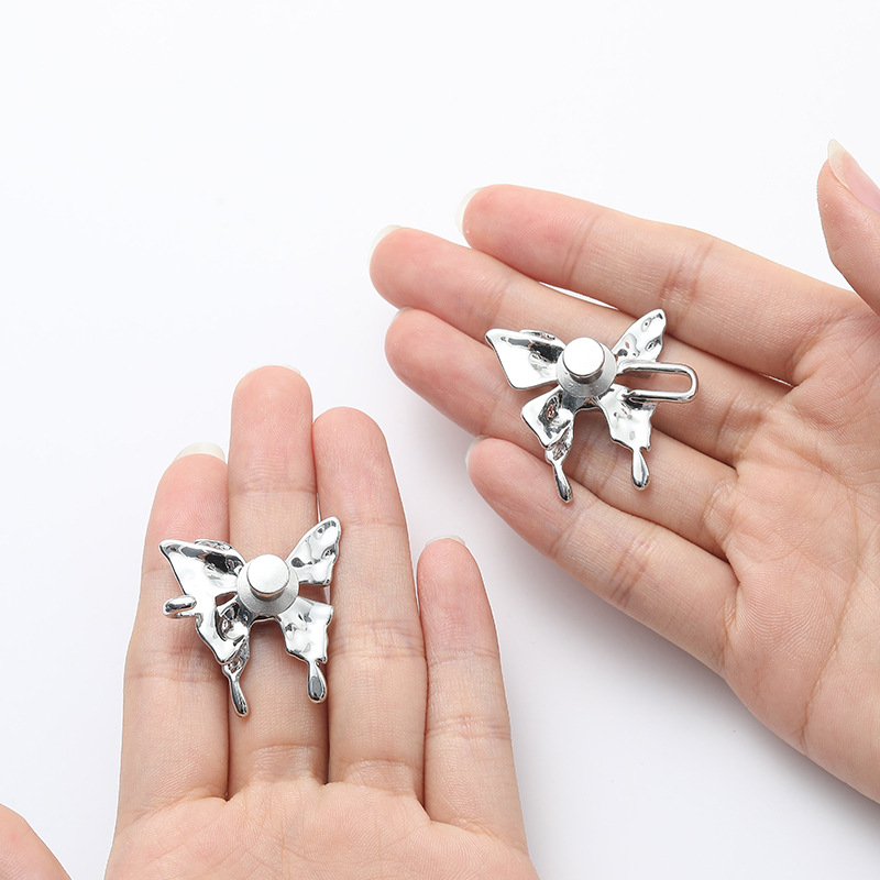 New high-end butterfly waist buckle buckle detachable nail-free seamless waist button waist waist slimming artifact