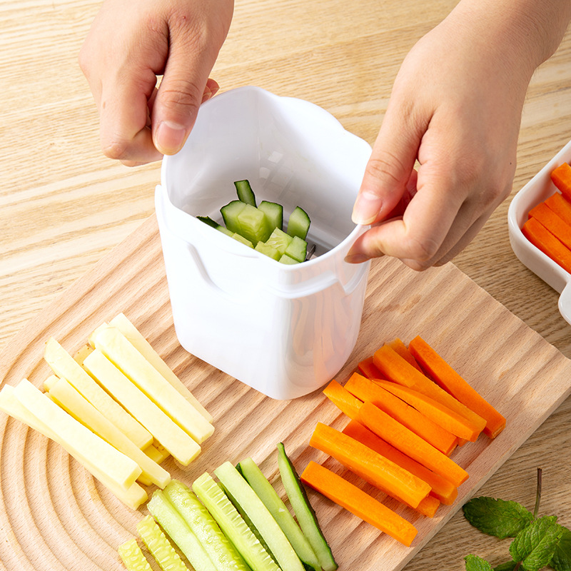 Dicing artifact multi-function vegetable cutter carrot Ham grain cutter household Cucumber Potato Press strip cutter