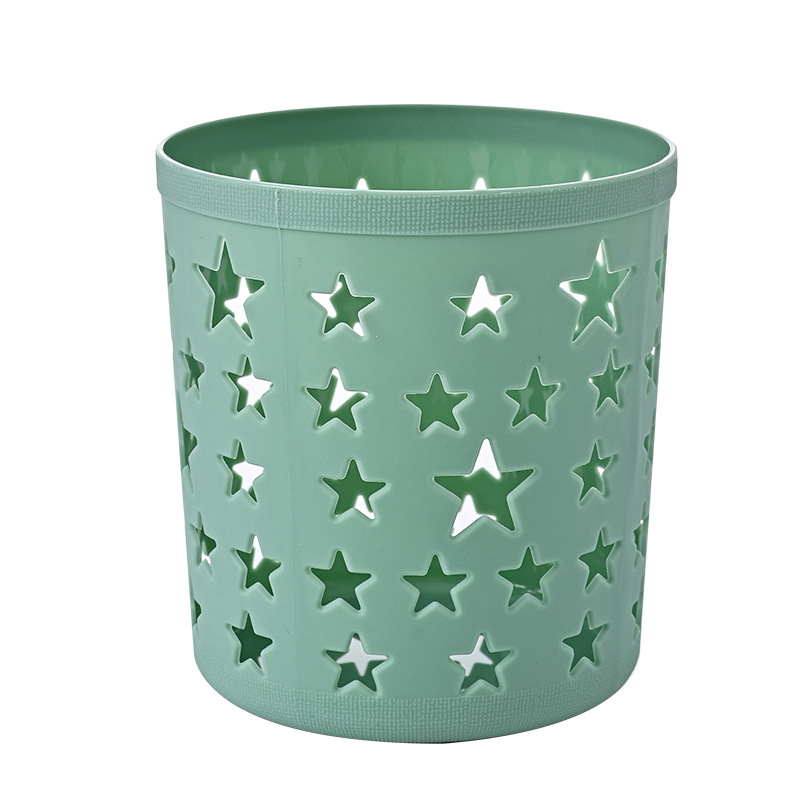 Creative Fashion Cute Pen Holder Korean Student Fresh Stars Desktop Office Storage Box Stationery Desktop Ornaments