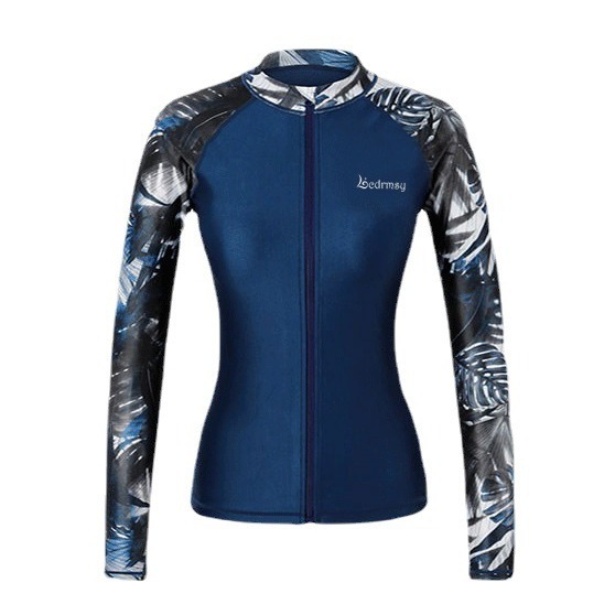 Korean Style New Arrival Diving Suit Women's Split Sunscreen Quick-drying Long-sleeved Swimwear Suit Surfer Clothes Scuba Suit Jellyfish Suit