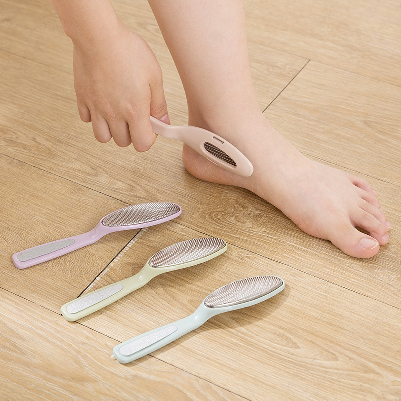 Stainless steel foot grinder non-hurt foot grinding stone exfoliating skin pedicure tool foot rubbing board foot grinding board foot rubbing device wholesale