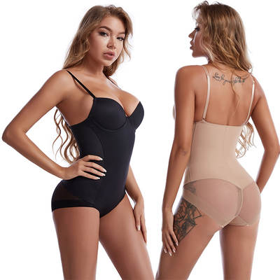 Hot Sale body shaping clothes postpartum belly belt bra adjustable chest support body shaping clothes belly contracting waist corset one-piece