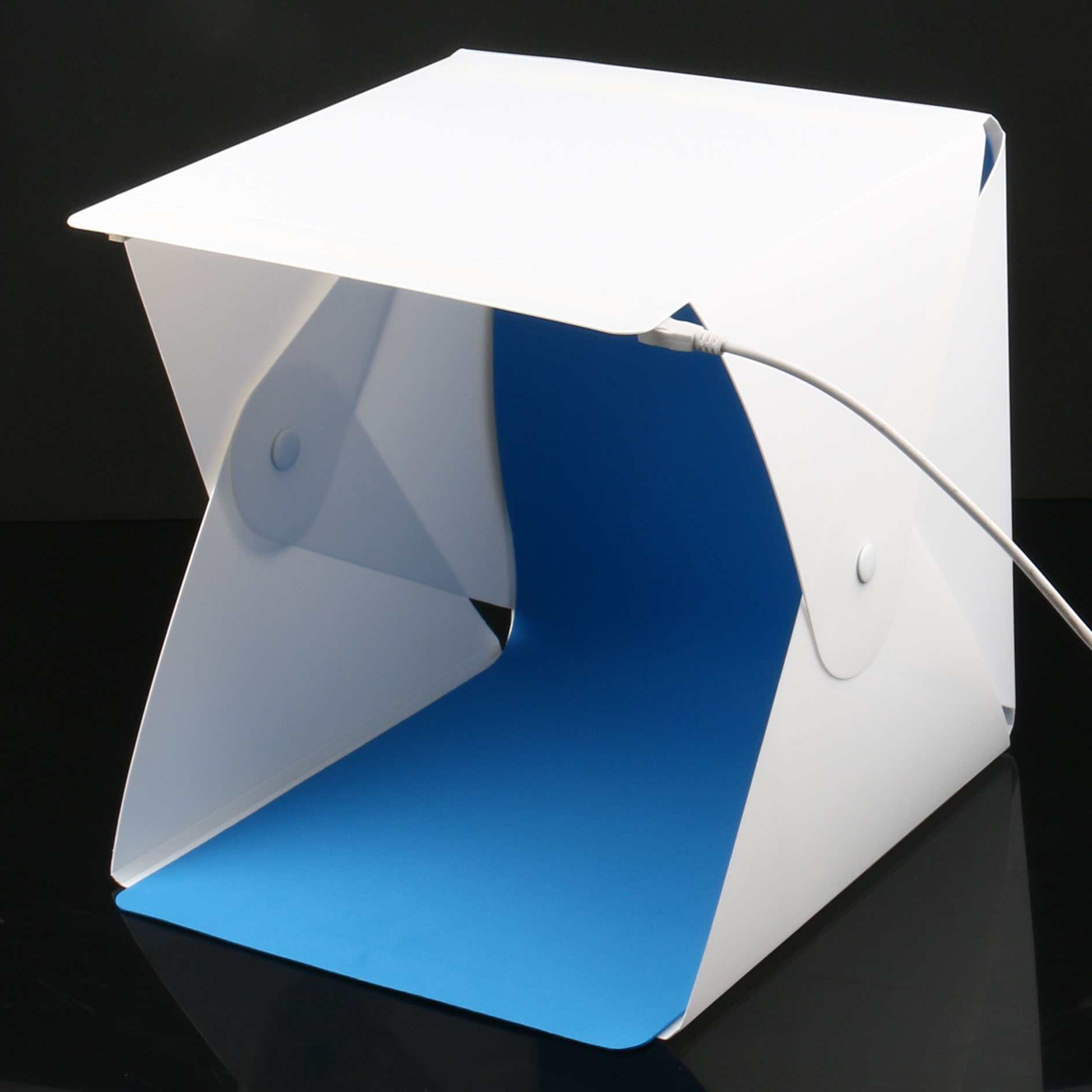 20cm Small Led Light Mini Studio Soft Light Box Portable Folding Light Box Photo Props
