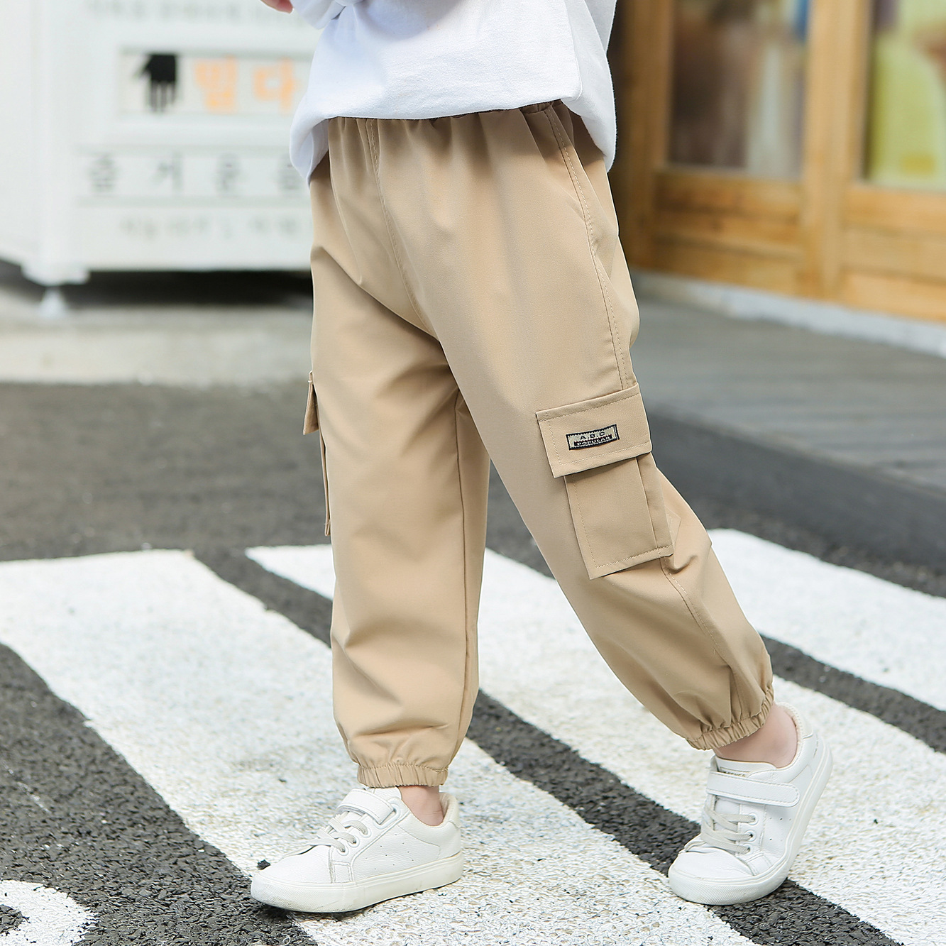 New Autumn Outfit Casual Pants for 1-10 Years Old Boys and Girls Children's Crane Pants Children's Casual Pants Anti-mosquito Trousers