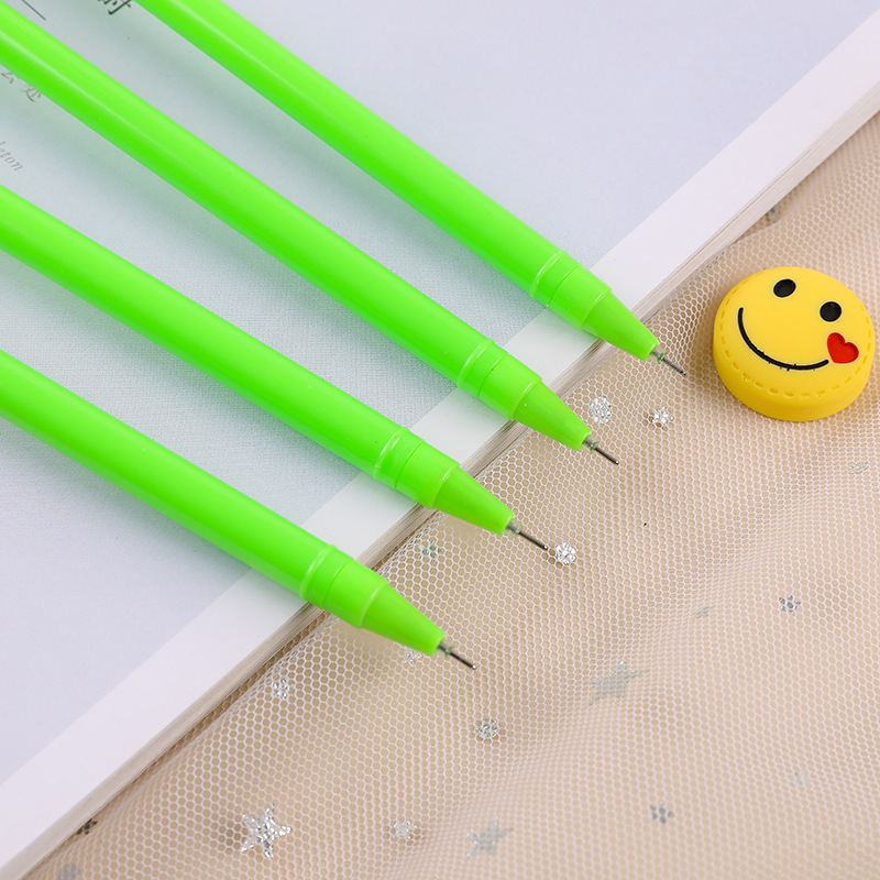 Creative student pen avocado modeling gel pen fun office pen stationery office supplies water-based Signature Pen