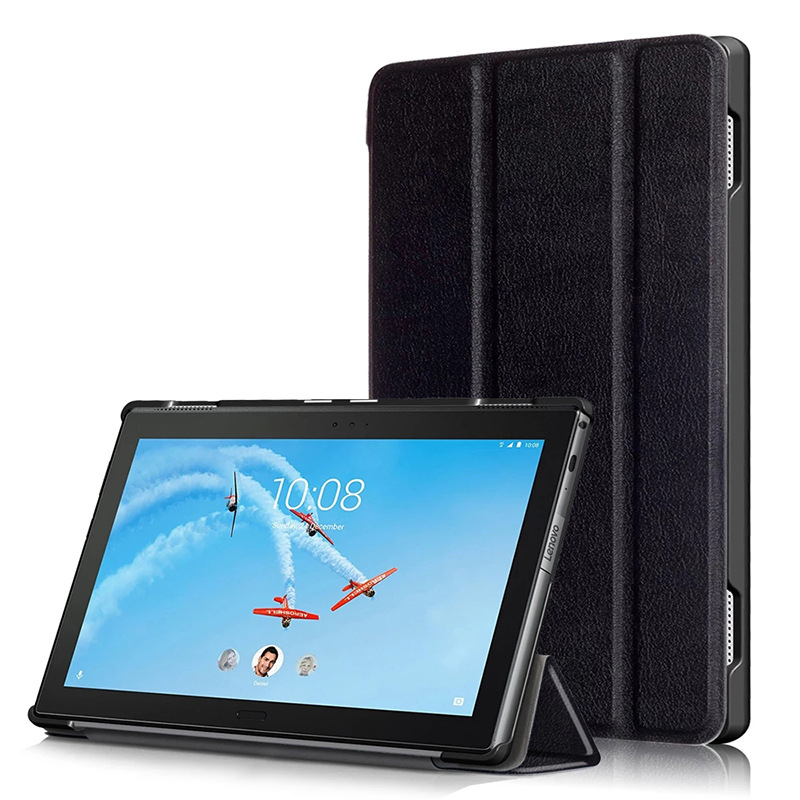 適用聯想Lenovo Tab4 10 Plus TB-X704F/N平板保護皮套三折殼