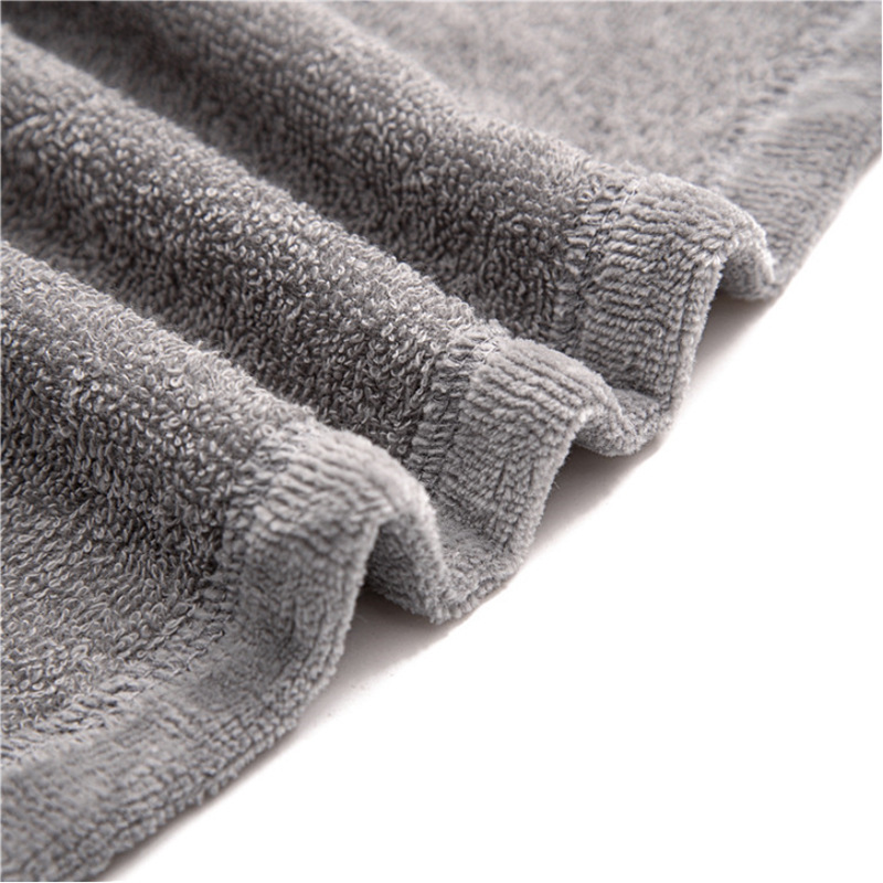 Pure cotton towel material cutting velvet thickening hotel bathrobe wholesale male and female absorbent beauty salon nightgown cotton bathrobe