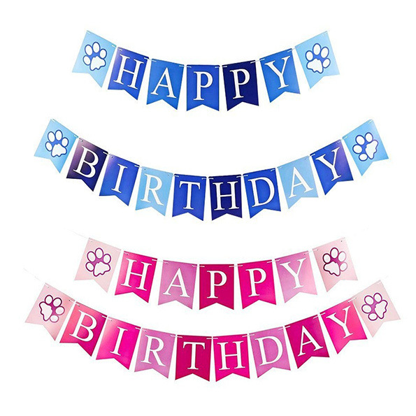 Pet birthday triangle towel dog birthday party hat pet hat dog birthday triangle towel pet saliva towel