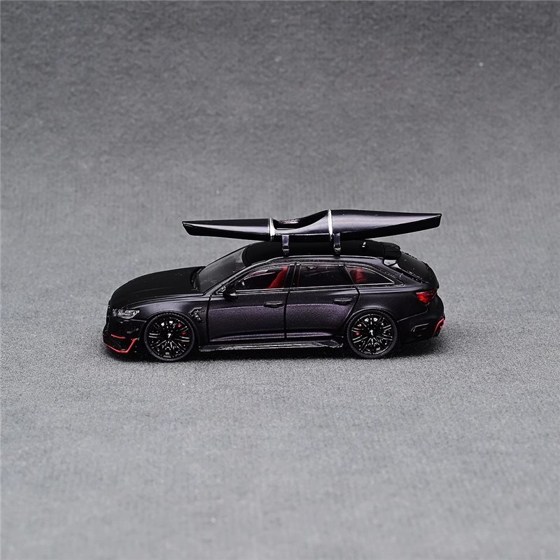 In stock | Roof box bicycle kayak luggage rack CM MODEL 1/64 car roof accessories MODEL