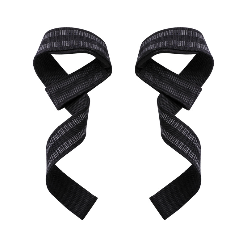 Sports Fitness Wristband Pull-up Weightlifting Training Polyester Cotton Wristband Hard Pull Grip Power Belt