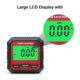 Cross-border electronic digital display inclinometer magnetic horizontal angle ruler mini protractor slope meter angle measurement