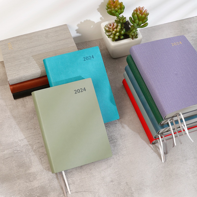 High quality A6 calendar book Portable efficiency manual portable time management Daily plan notebook