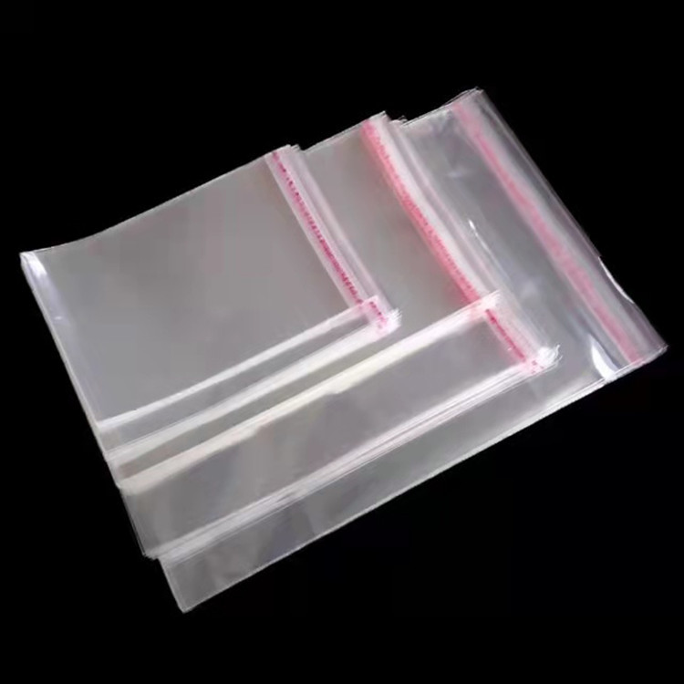 100 wide 13 long packing OPP self-adhesive bag self-adhesive bag transparent PP self-adhesive bag self-adhesive packaging bag