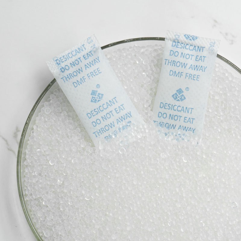 [Ding Xing] 1/2/3g Transparent Granular Desiccant Food Electronic Shoes Color Change Environmental Protection Silica Gel Desiccant