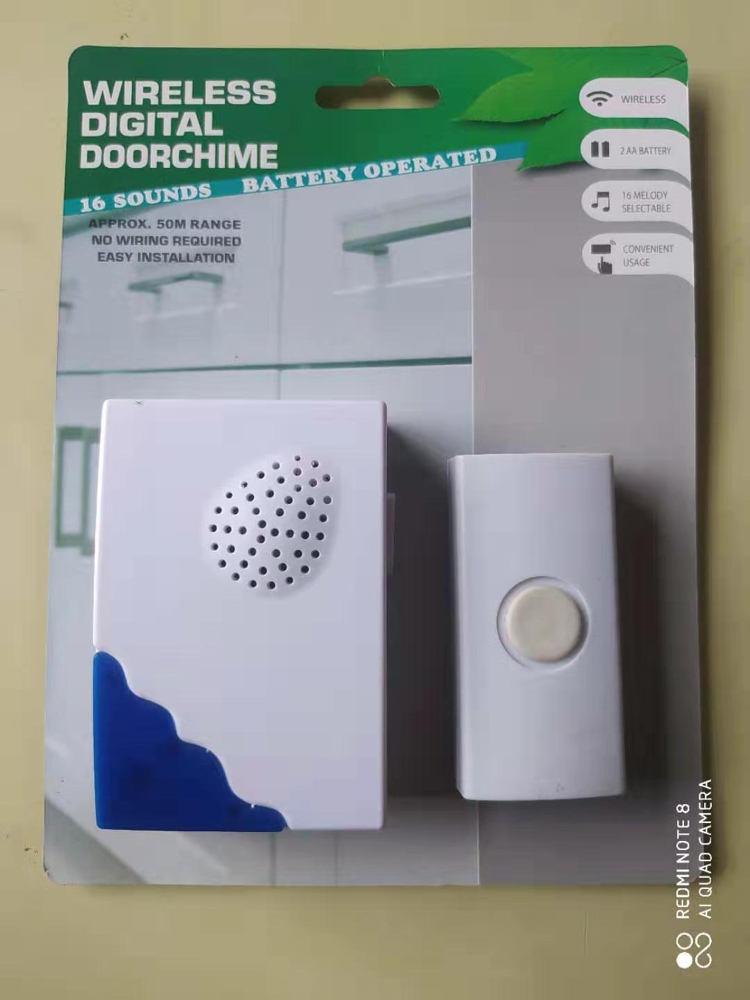 High frequency and stability of digital wireless remote control doorbell