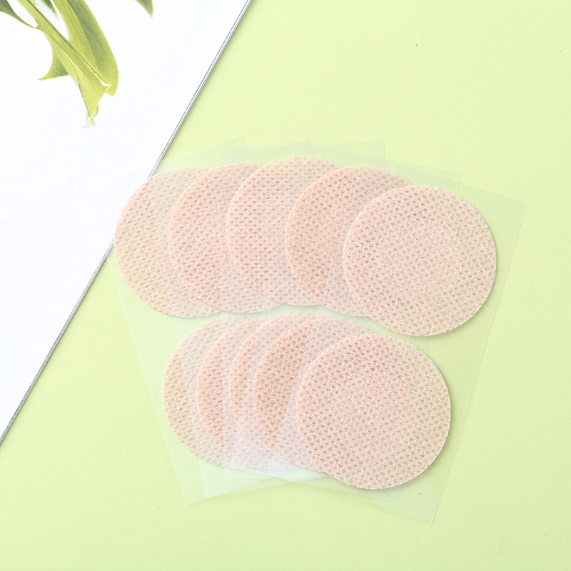 Men's Breast Patch Men's Round Chest Patch Disposable Chest Patch Sports Running Marathon Nipple Invisible Breast Patch