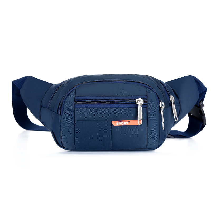 New Waist Bag Men's and Women's Multifunctional Large Capacity Water-repellent Wear-resistant Outdoor Sports Mobile Phone Wallet Cash register Business Bag