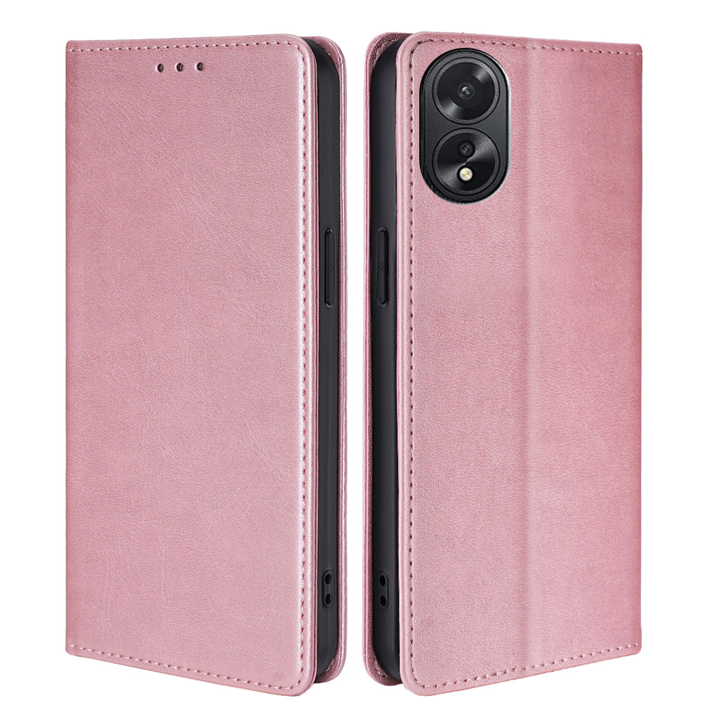 For cross-border OPPO A36 mobile phone case flip A60 4G foreign version card bracket A38 multi-functional leather case