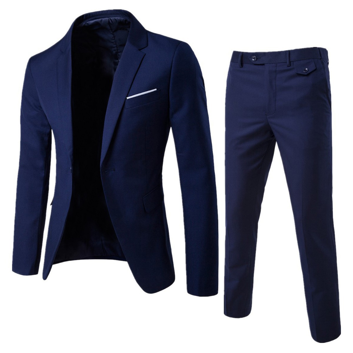 2023 new wedding bridegroom best man wear two-piece suit men's casual suit two-piece suit plus pants