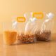 Grain storage sub-bag transparent self-supporting suction nozzle bag rice grain moisture-proof sealed storage bag wholesale