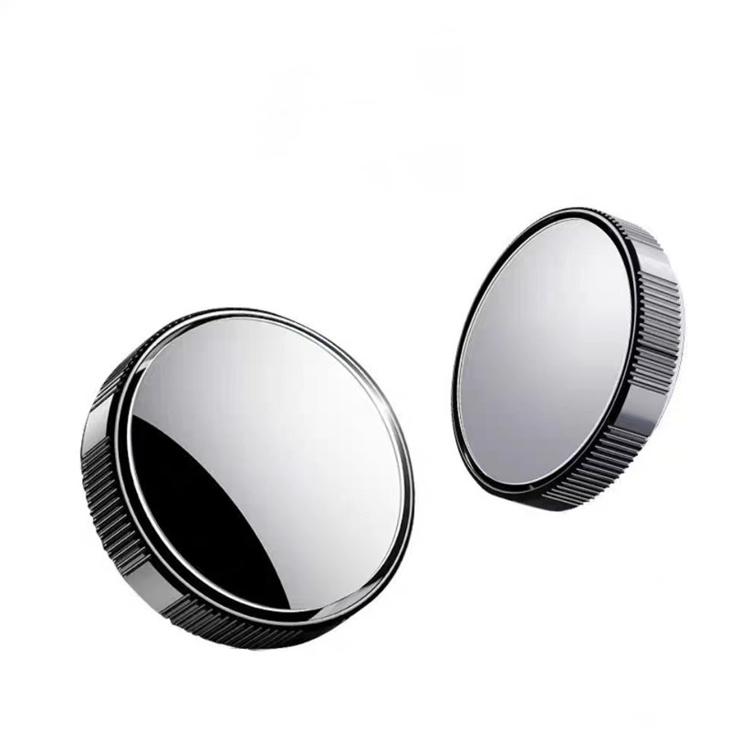 Rearview mirror blind spot mirror small round mirror HD large View 360 degrees adjustable auxiliary rearview mirror suction cup