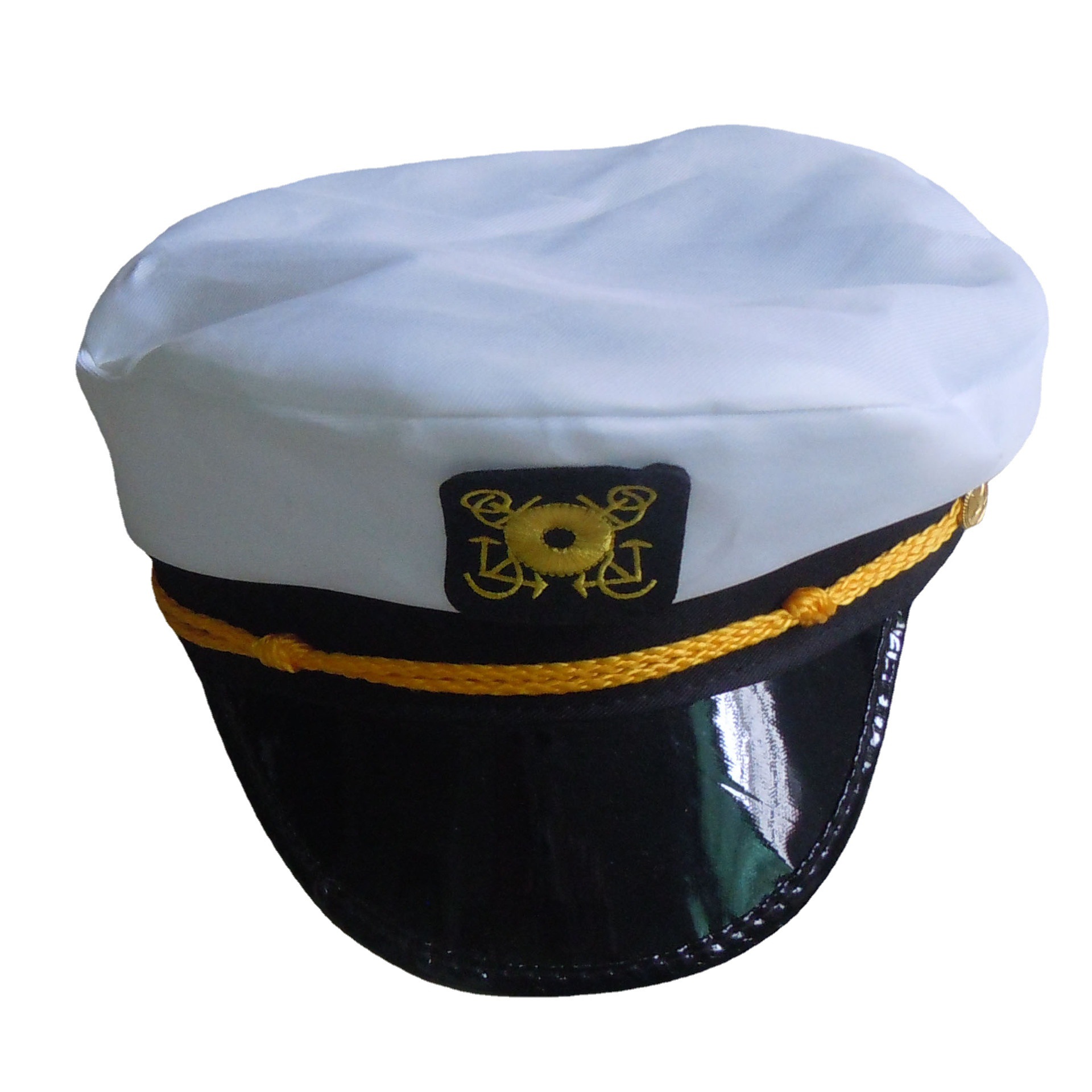 Logo Embroidered Adult Sex Captain Police Hat Carnival Christmas Day Children's Party Performance Navy Hat