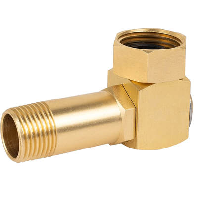 Amazon Hot Selling hourleey Garden Hose Adapter, Brass Replacement Parts Rotary Converter Head