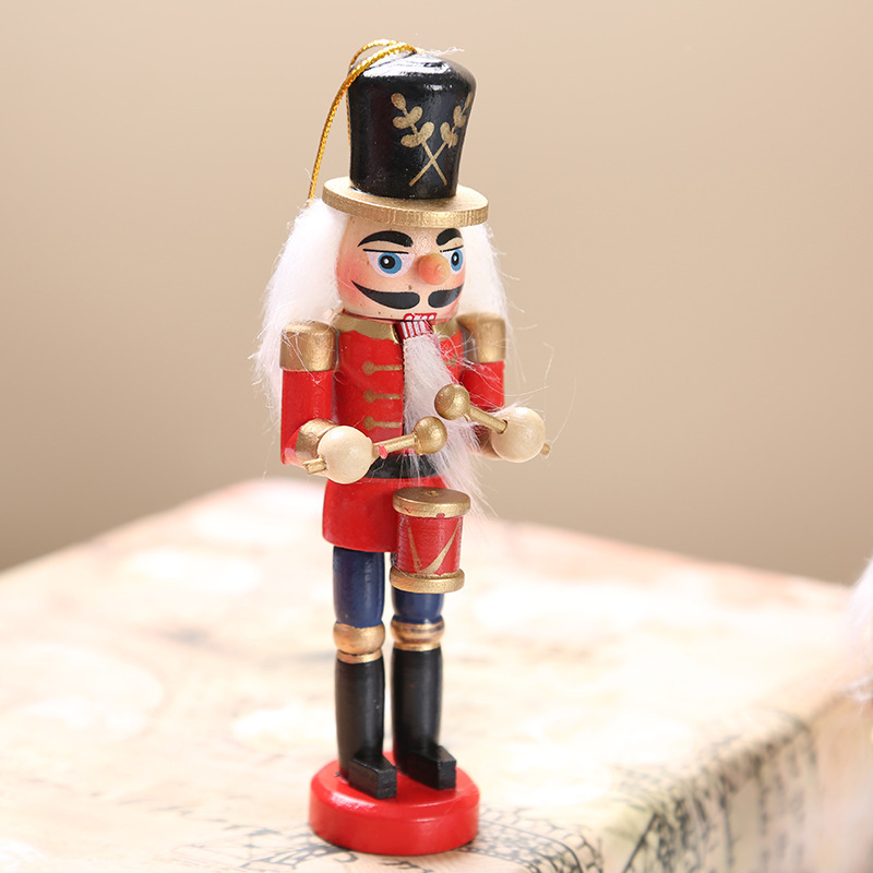 European Christmas Nutcracker Soldier Doll Creative Home Bookcase Wine Cabinet Bar Desktop Decoration Ornaments Wholesale