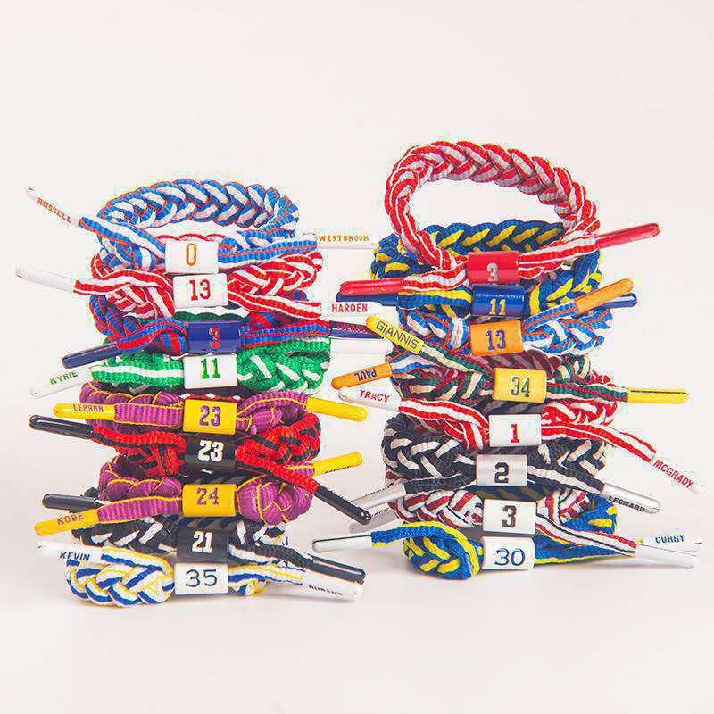 [Three-piece set] basketball bracelet NBA star Curry Owen Kobe silicone sports adjustable wristband hand rope