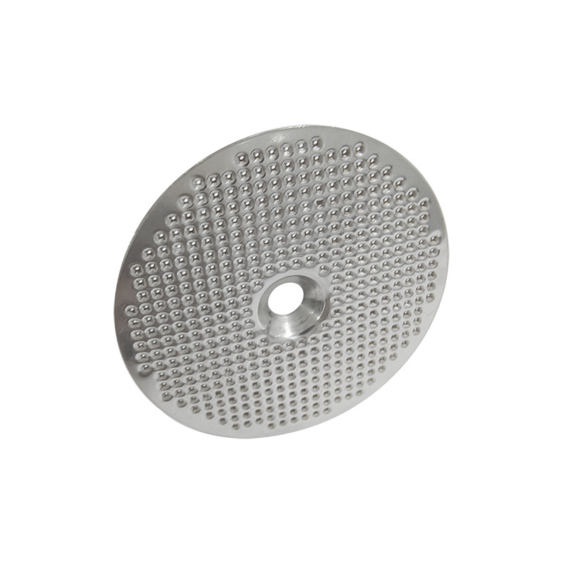Foshan shenyefeng factory supplies stainless steel filter mesh outer diameter 52mm hole spacing 20mm cross-border supply